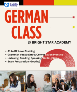 Courses Learn German: A1 to B2 Levels and Goethe Exam Prep
