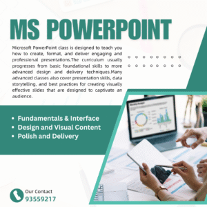 Courses Microsoft PowerPoint Presentation and Design Skills Class