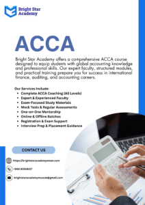 Courses ACCA Certification Preparation: All Levels, Mock Tests, and Placement Support
