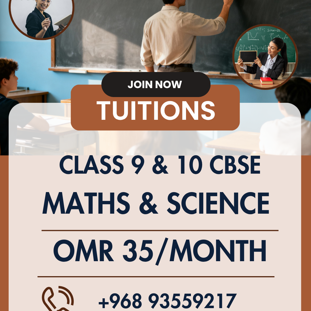 MATHS AND SCIENCE TUITION CLASS 9 AND 10